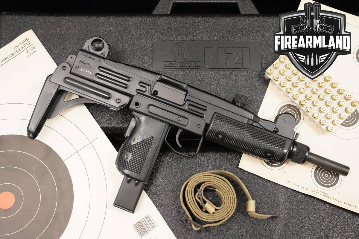 IMI Action Arms UZI Model B Machine Gun 9mm 10.25" UZI FULLY TRANSFERABLE