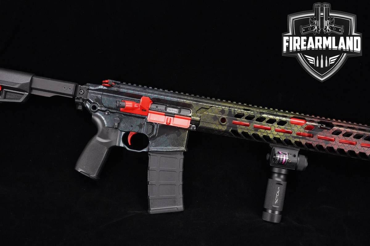 Sig Sauer MCX Virtus 5.56 NATO AR-15 AR15 AR Custom Cerakote Sig-Sauer MCX