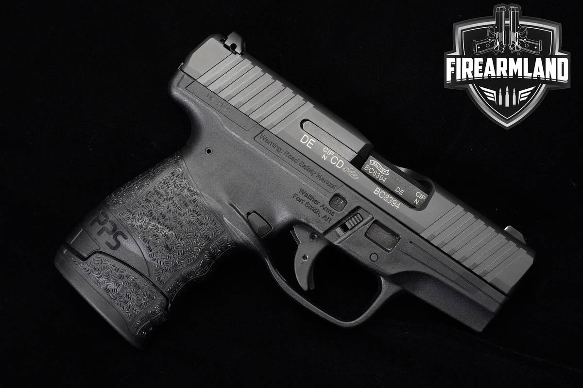 Walther PPS M2 9mm 3.2" Tenifer Walther +3 MAGS & ORIG CASE