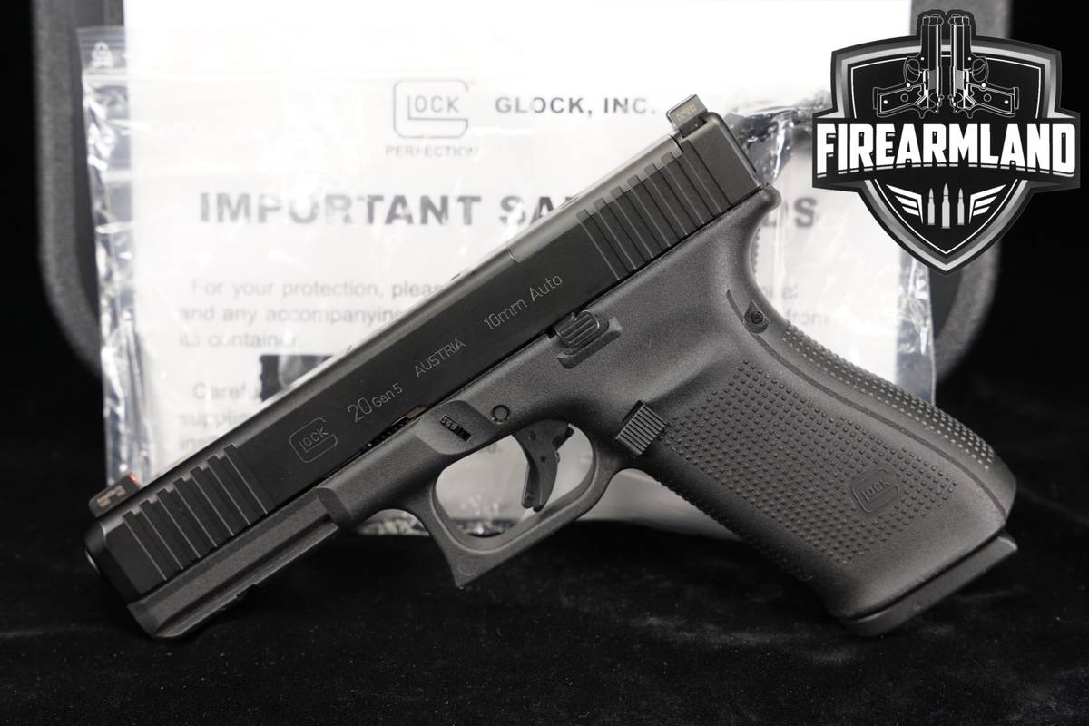 Glock 20 Gen5 MOS G20 Gen 5 10mm 4.61 +ORIG CASE