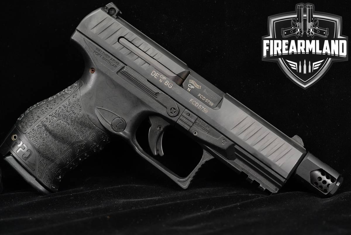 Walther PPQ M2 9mm 4.5" MULTI-PORT COMP, THREADED +2 MAGS