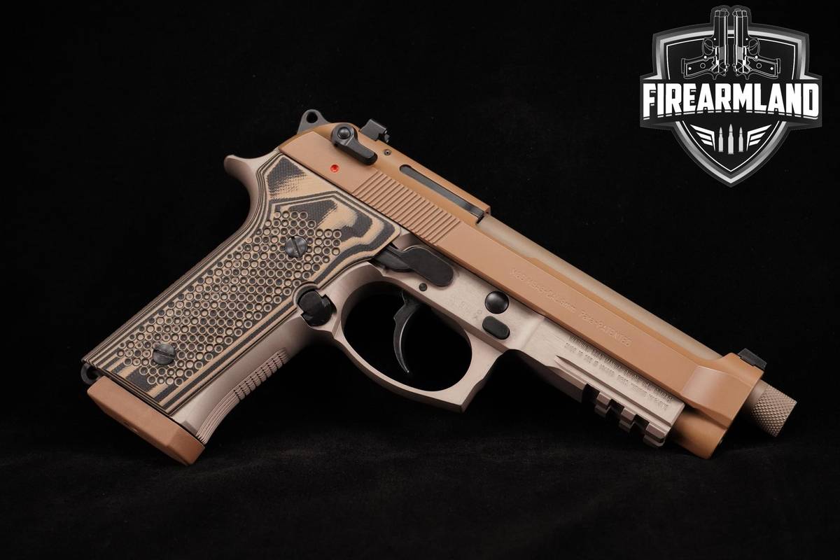 Beretta M9A3 9mm 5.1" FDE Beretta M9-A3 M-9 M9 M-92 +3 MAGS & ORIG CASE
