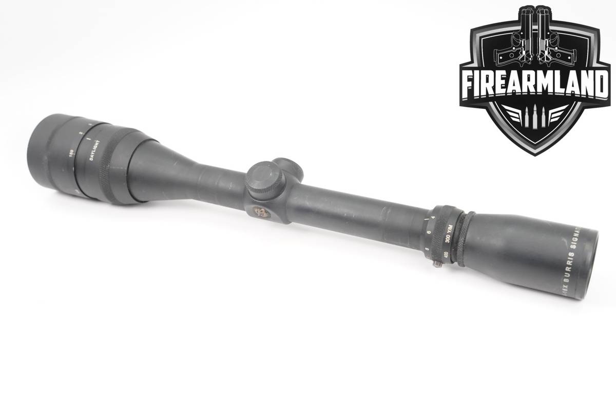 Burris Signature 4-16x44 AO Vintage 1-Inch Tube Size Plex MOA SFP Scope