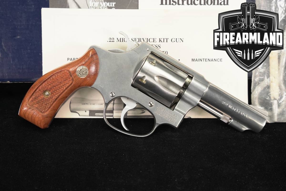 1984 Smith & Wesson Model 650 Service Kit Gun S&W 22 WMR +ORIG BOX