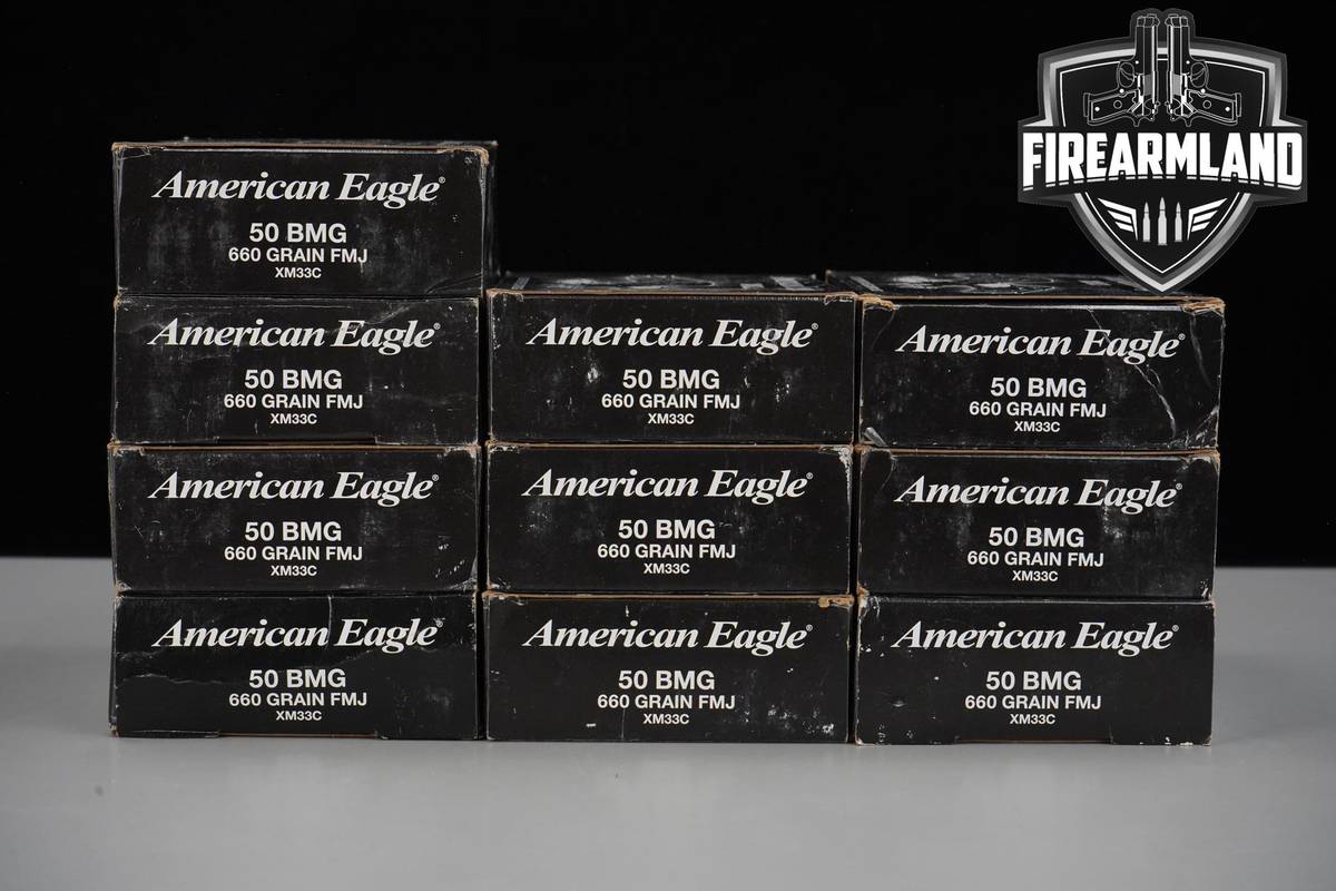 100 RDS! 50 BMG Ammo 50BMG