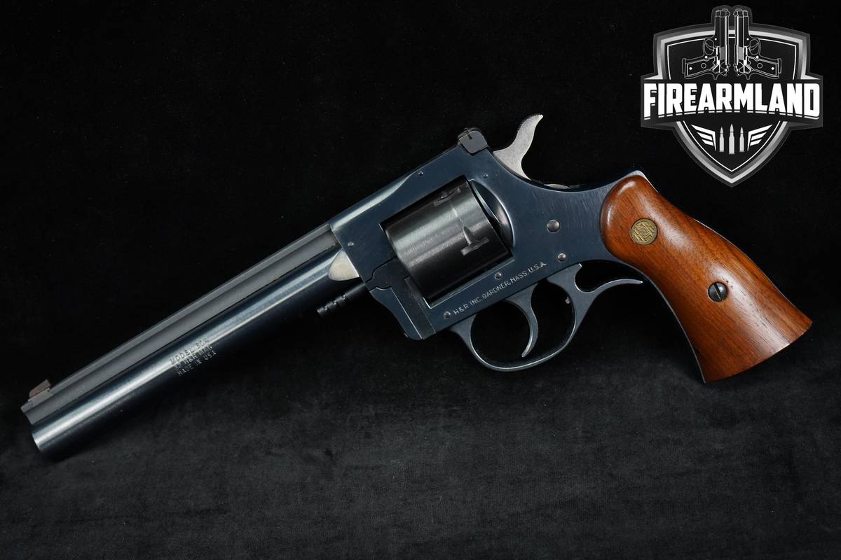 Harrington & Richardson Model 504 32-H&R Magnum 6" Blued +ORIG BOX