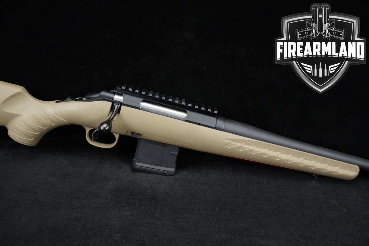 Ruger American Rifle Ranch 300 Blackout 16.1" Black & FDE Target +ORIG BOX