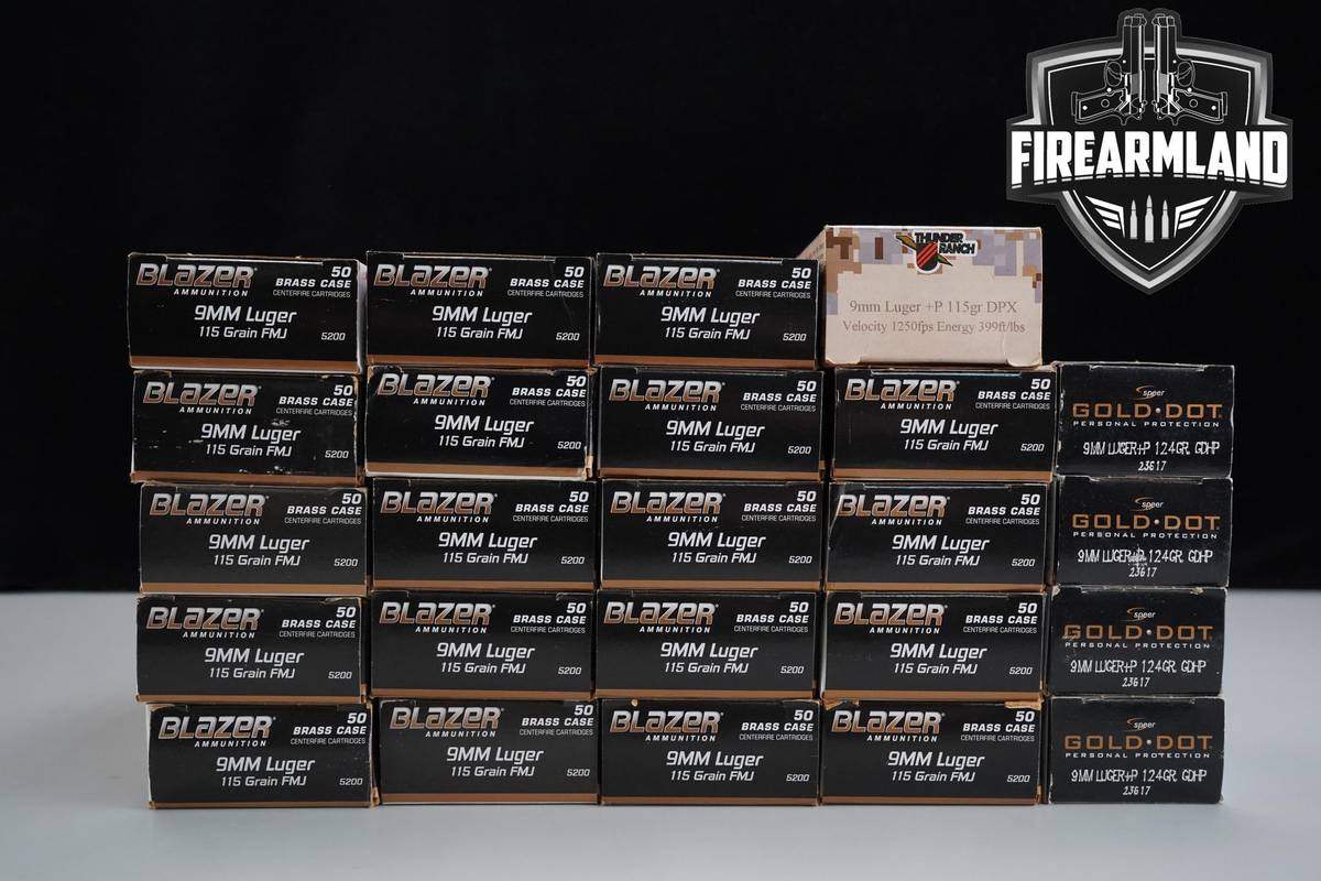 1050 RDS! 9mm Ammo