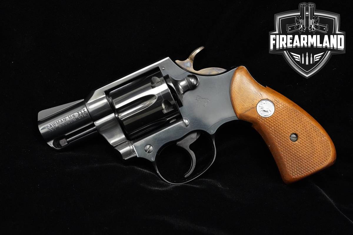 MINTY-GEM! 1975 Colt Lawman Mk III 357 Magnum 2" Colt-Lawman Mark-3 MkIII
