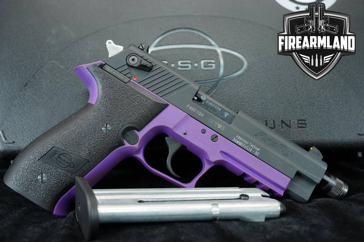German Sport Guns GSG FireFly 22LR 5" Threaded Two-Tone Fire Fly +ORIG CASE