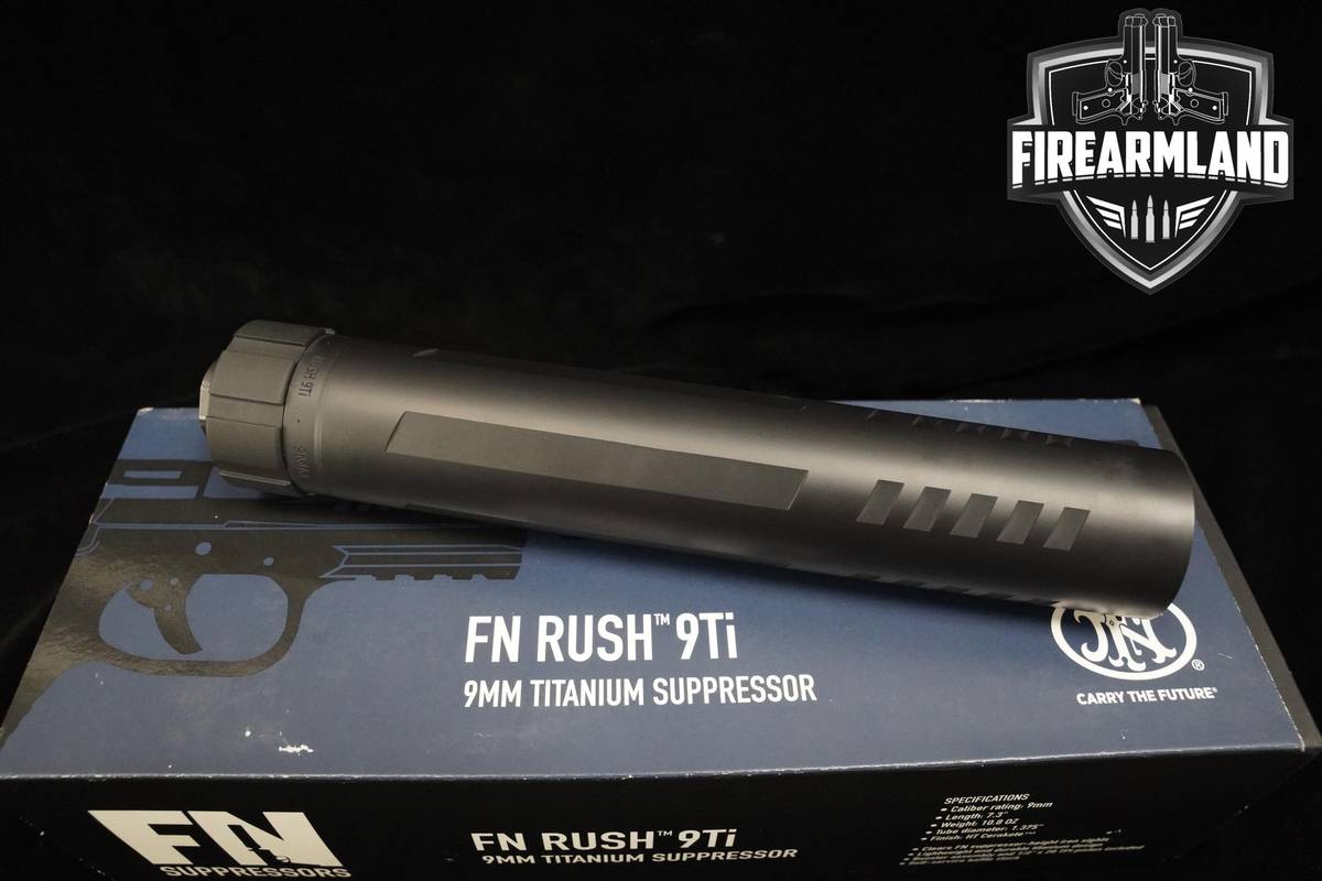 SUPPRESSOR FN Rush 9Ti 9mm 7.3" FN Rush-9Ti Rush 9-Ti +ORIG BOX
