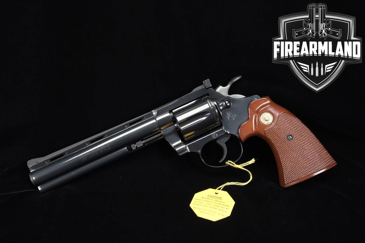 RARE! 1978 Colt Diamondback 22LR 6" Royal Blue +ORIG BOX