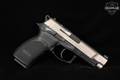 Bersa Thunder 40 Pro .40 S&W Two-Tone Silver & Black in Excellent Condition Image 4