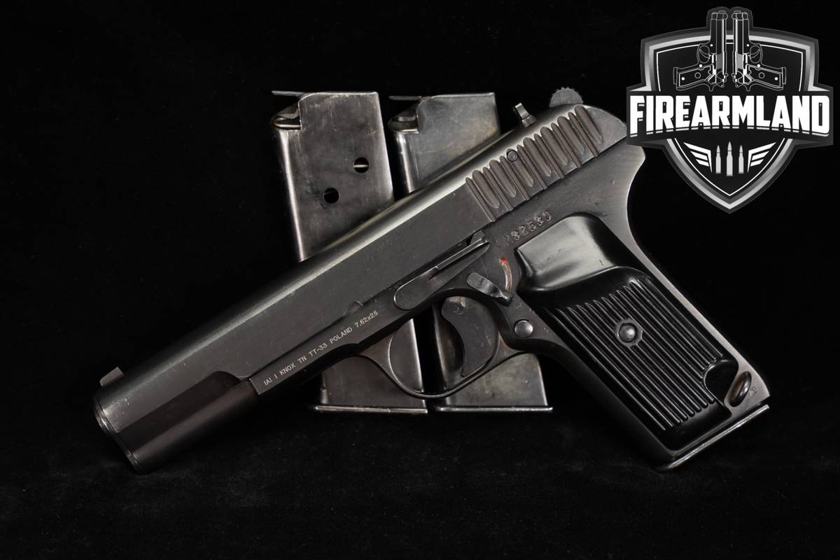 Radom TT-33 Wz.33 7.62X25mm Tokarev Blued Circle 11 TT33 POLISH +3 MAGS