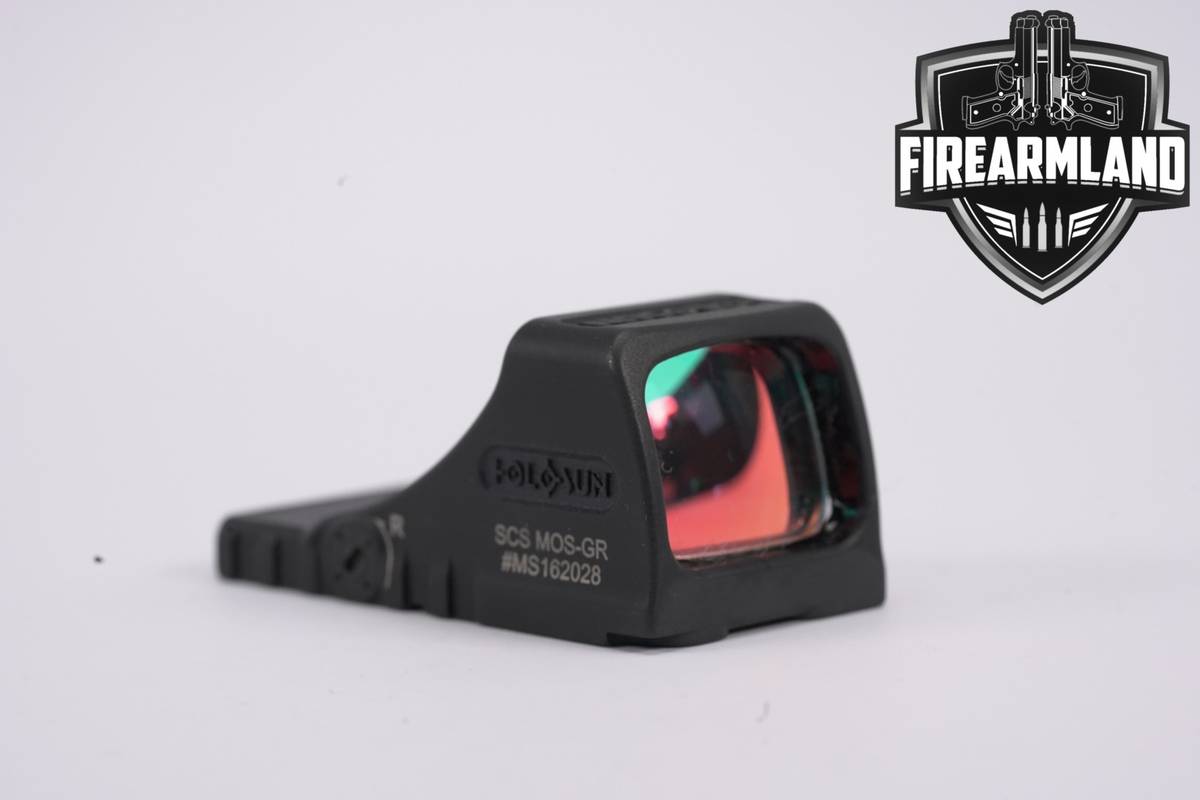 Holosun SCS MOS-GR Green 2 MOA Dot & 32 Circle Red Sight