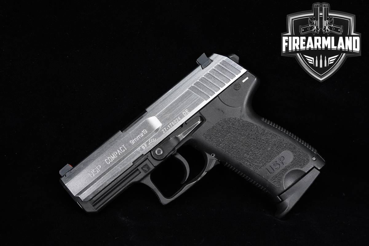 Heckler & Koch H&K HK USP Compact V7 LEM DAO 9mm 3.58" Pistol +ORIG CASE