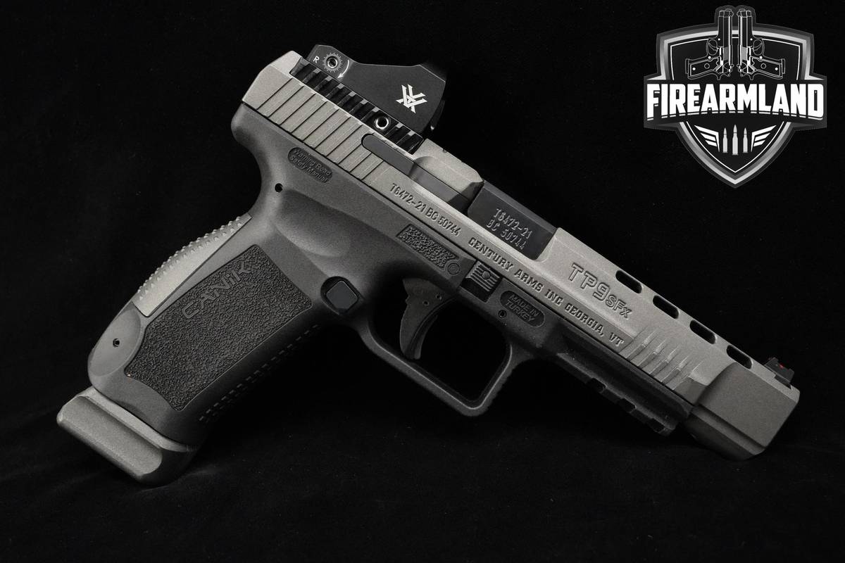 Canik TP9 SFx 9mm Tungsten Gray Cerakote Canik-TP9 TP9SFX 2MAGS & ORIG CASE