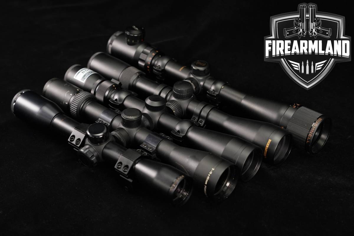 Five Scope Lot Hunting 5 Pack Bushnell Nikon Cabela's Scopes