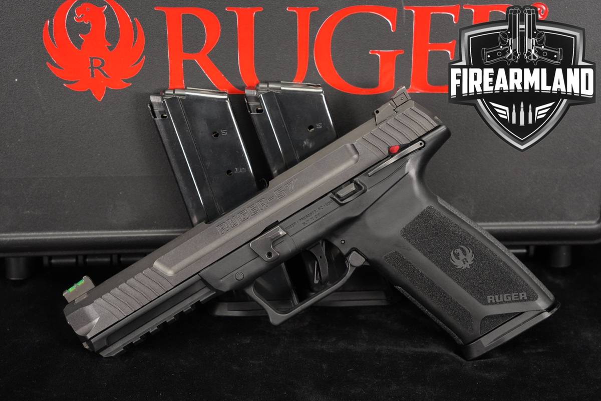 Ruger -57 5.7x28 4.94" 5.7 Five-seveN +3 MAGS & ORIG CASE