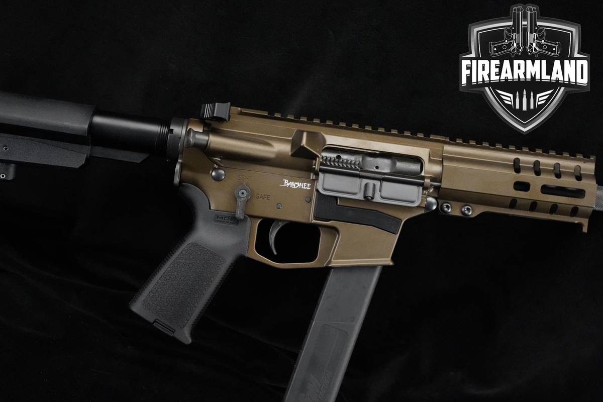 CMMG Banshee MkG 45 ACP AR-9 5" Midnight Bronze CMMG-Banshee AR-9-AR 3MAGS