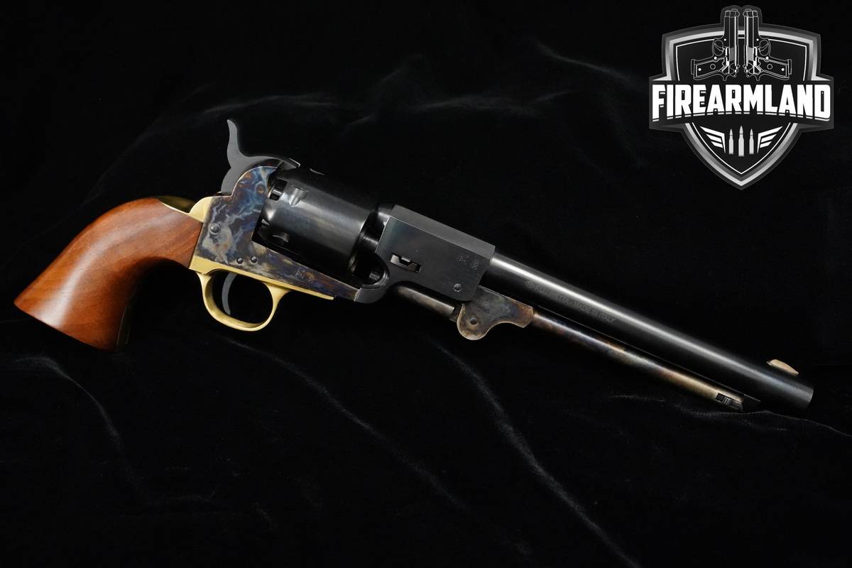 LIKE-NEW F.lli Pietta Model 1862 Dance 44 BPM 8" Blued/Case Hardened/Brass