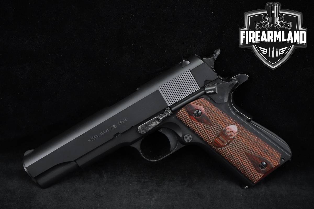 WWII Rollmarks Auto Ordnance 1911A1 GI Specs 9mm 1911 5" M1911A1 +ORIG BOX