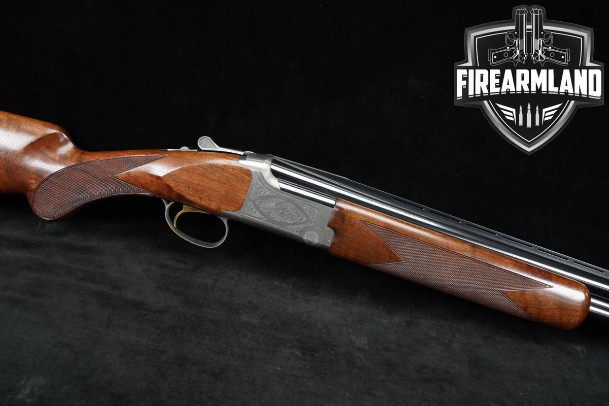 Browning Citori White Lightning 12-Gauge 28" Satin Silver & Walnut 12GA