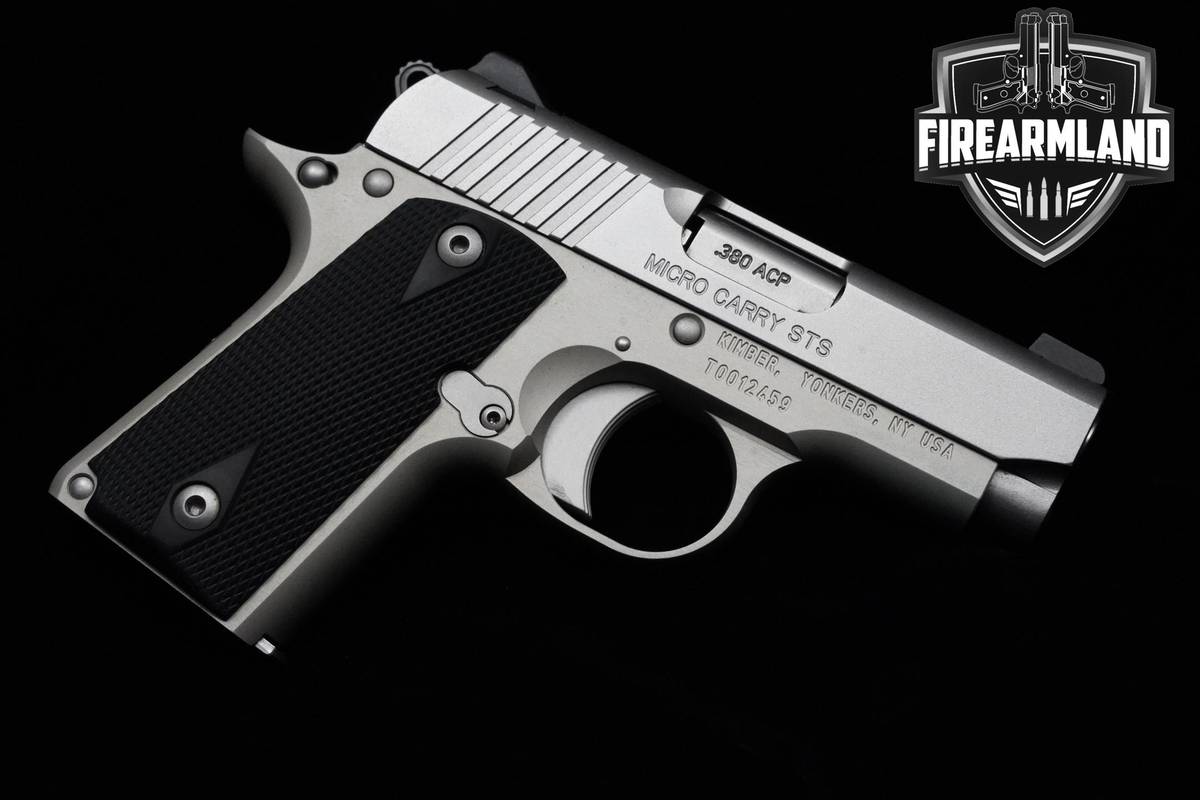 Kimber 1911 Micro Carry STS 380 ACP 2.75" Satin Silver 1911 Kimber ORIG BOX