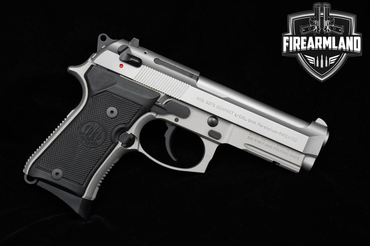 Beretta 92 FS Compact M9A1 9mm 4.25" Inox Beretta-92 FS-Compact M9-A1 DA/SA