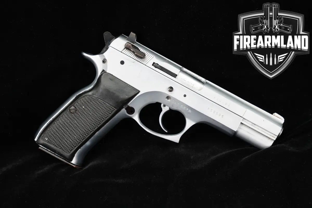 SCARCE 1990 Tanfoglio Mod GT41 41 ACTION EXPRESS 4.4" Satin Silver GT DA/SA
