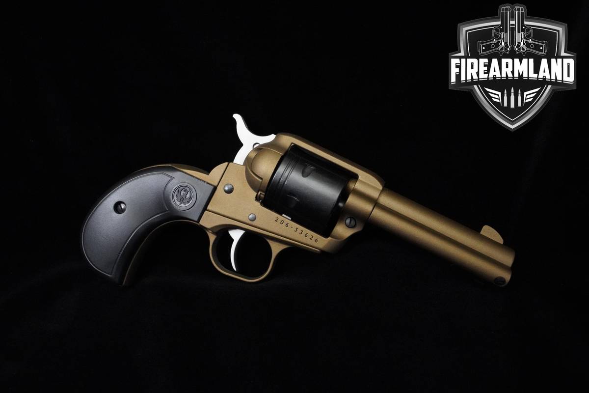 Ruger Wrangler 22LR 3.75" Burnt Bronze Cerakote Ruger +ORIG BOX
