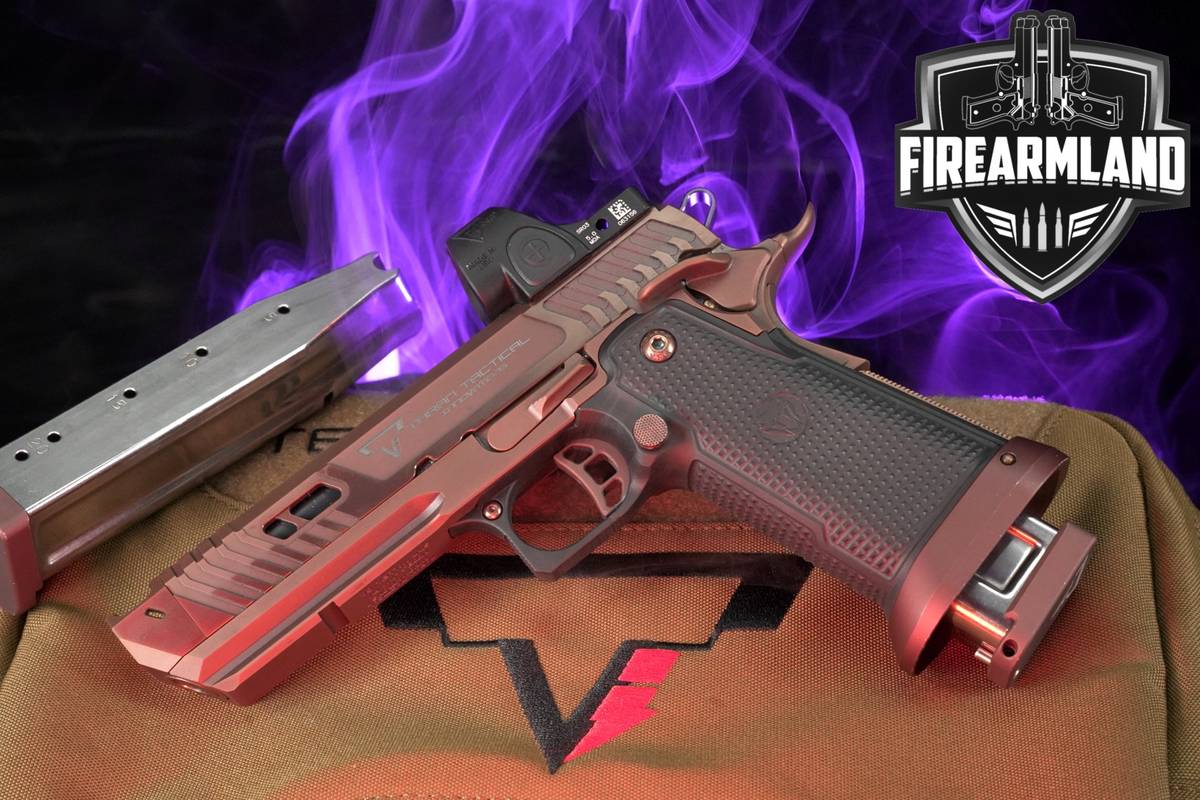 Taran Tactical TTI Sand Viper JW4 PV 9mm 1911 2011 +ORIG CASE, TRIJICON SRO