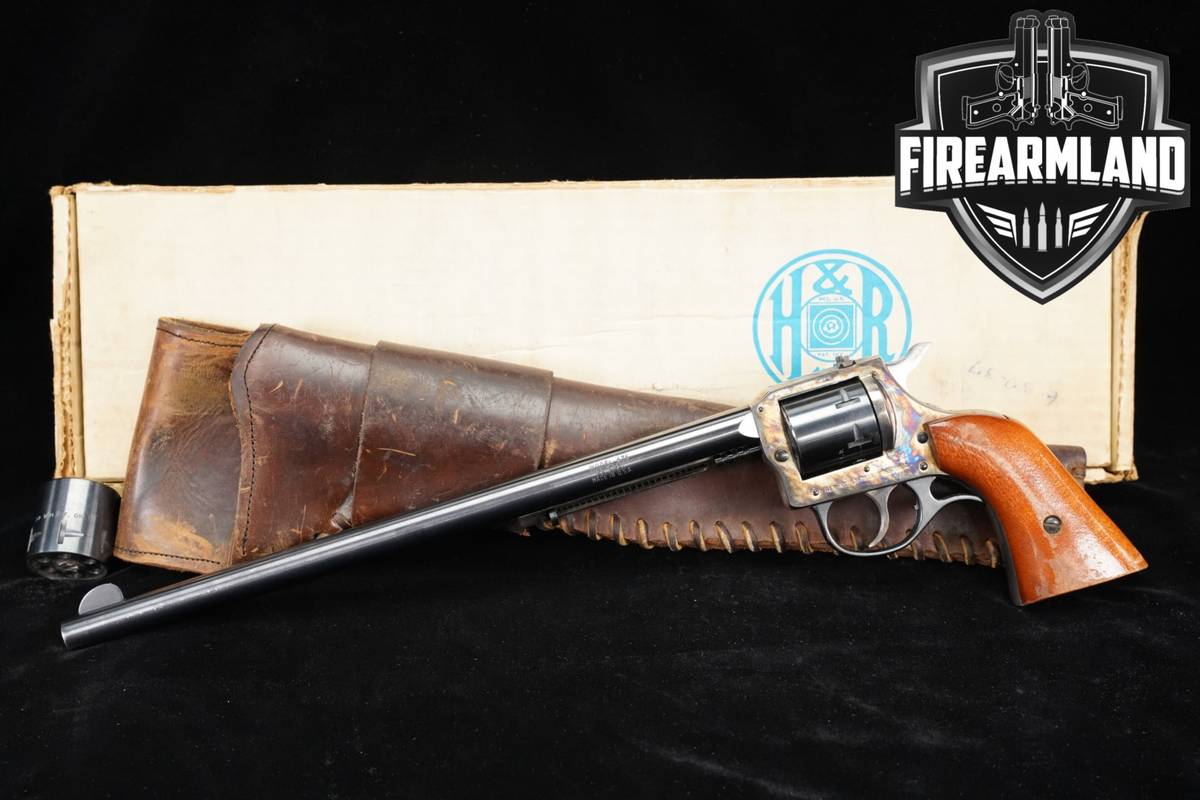 Harrington & Richardson Model 676 22 S/L/LR H&R 12" +ORIG BOX & HOLSTER
