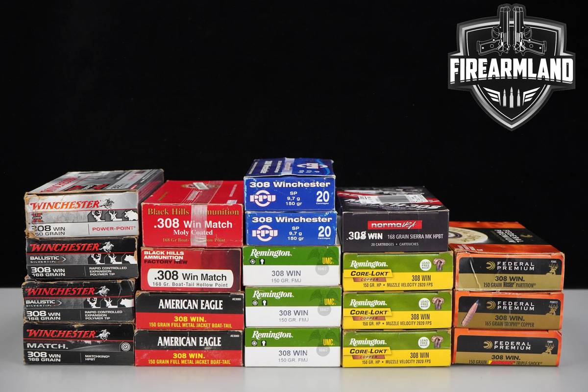 400 RDS! 308 Winchester Ammo 308Win