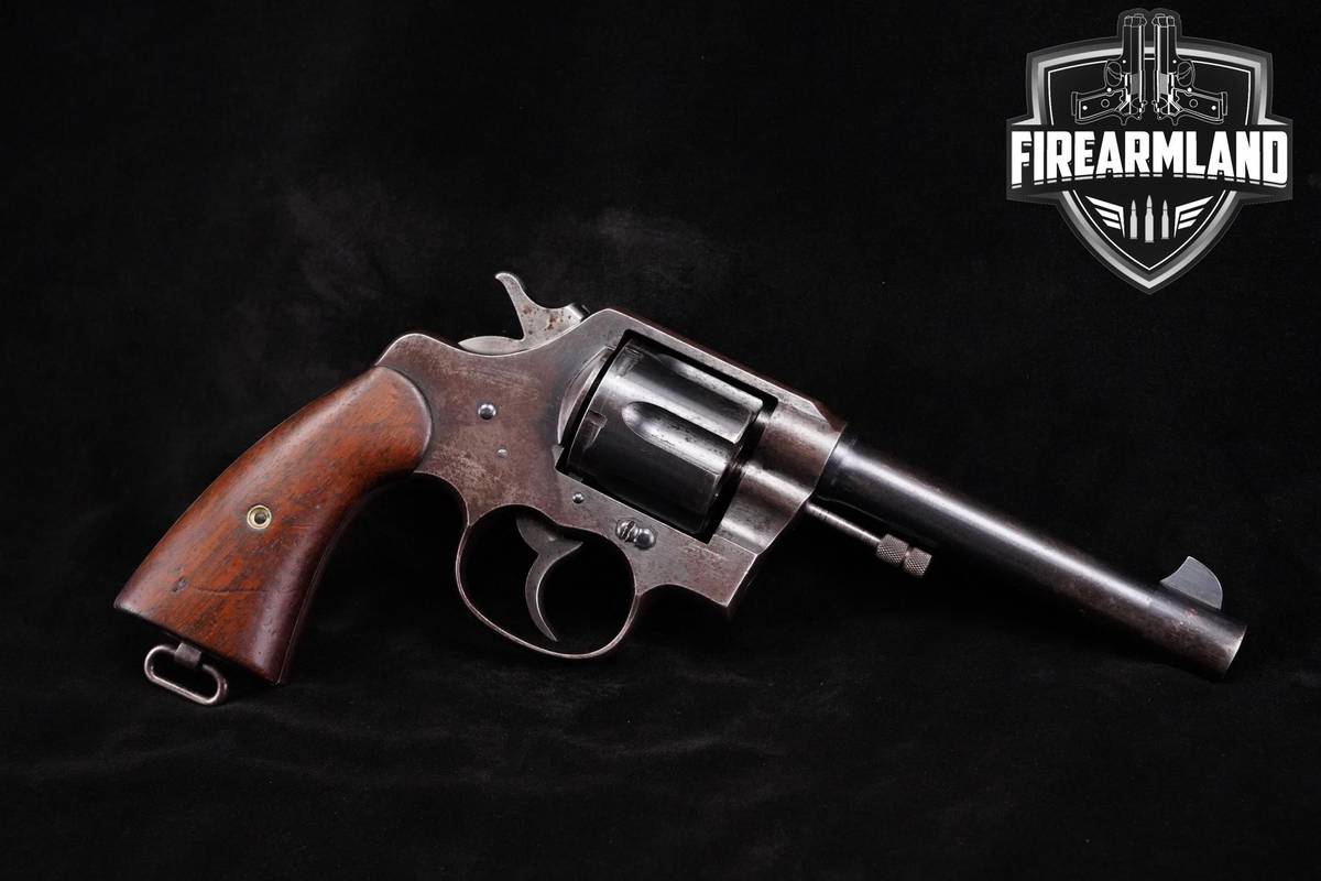 WW1 1918 Colt Model 1917 U.S. Army 45-ACP 5.5" M1917 DA/SA WWI