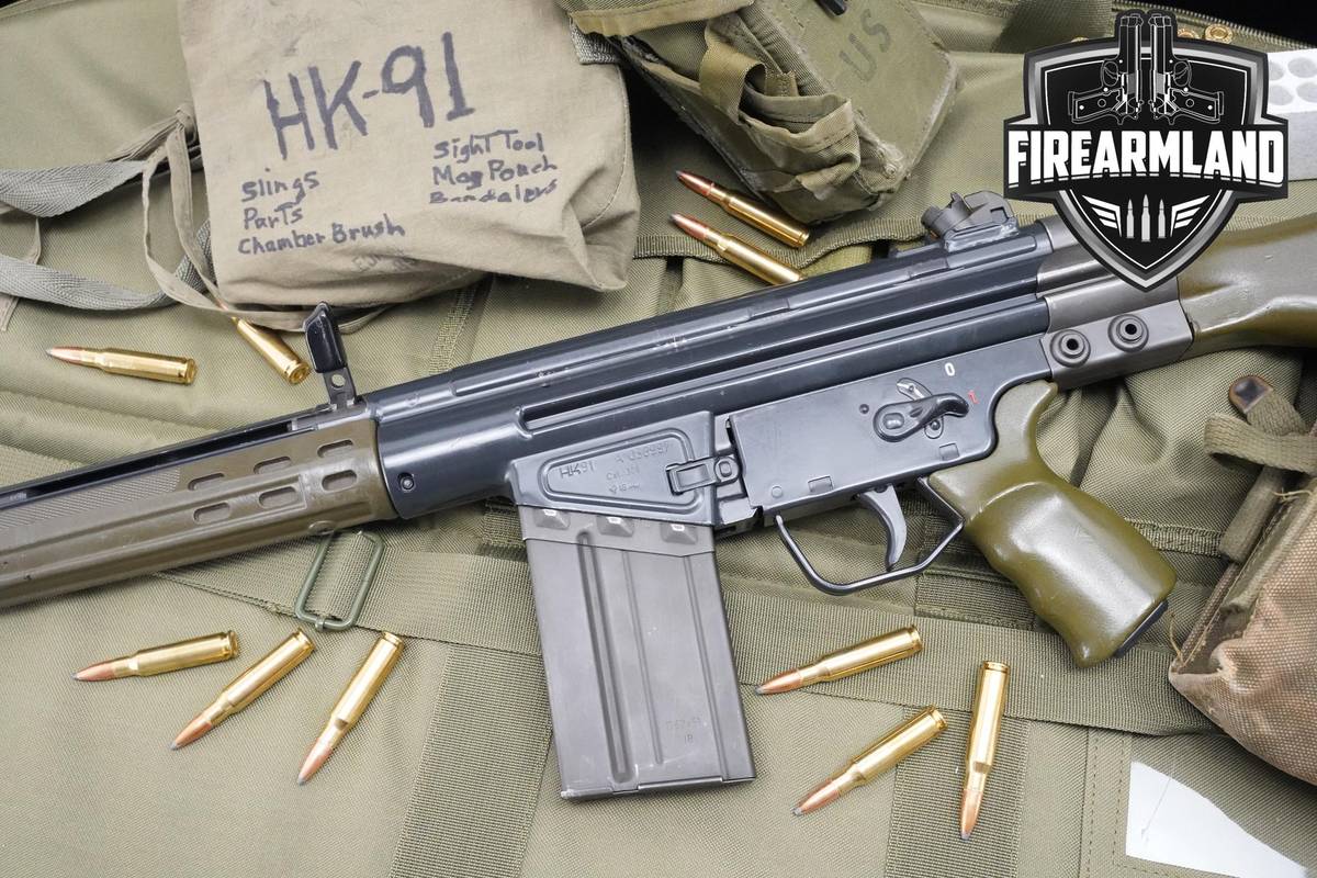 PRE-BAN 1981 Heckler & Koch H&K HK91-A2 308-NATO H&K-HK 91 HK91-A2 +EXTRAS