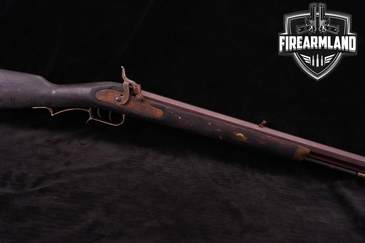 CVA Hawken Rifle Percussion .50 Cal 28" Spain Browned Double-Set Triggers