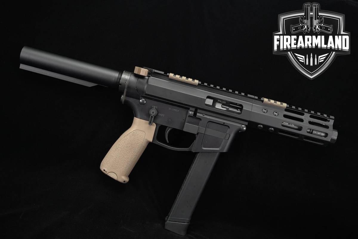 F.M Products Inc FMP9 9mm FM AR-9 AR9 4.5" FMP Target Pistol +5 MAGS