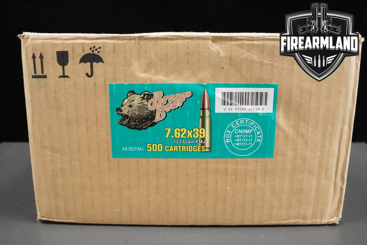 7.62x39 Ammo 762x39 Ammunition 500 ROUNDS