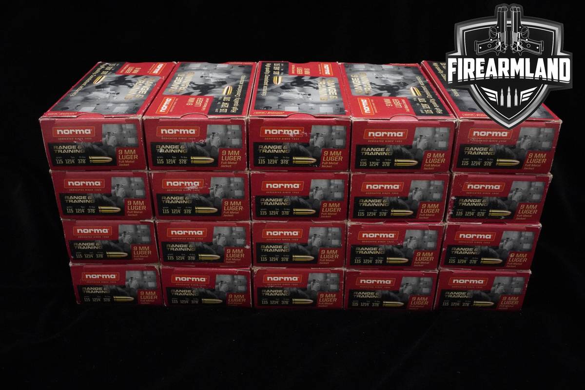9mm Ammo 9 Ammo 1000 Rounds