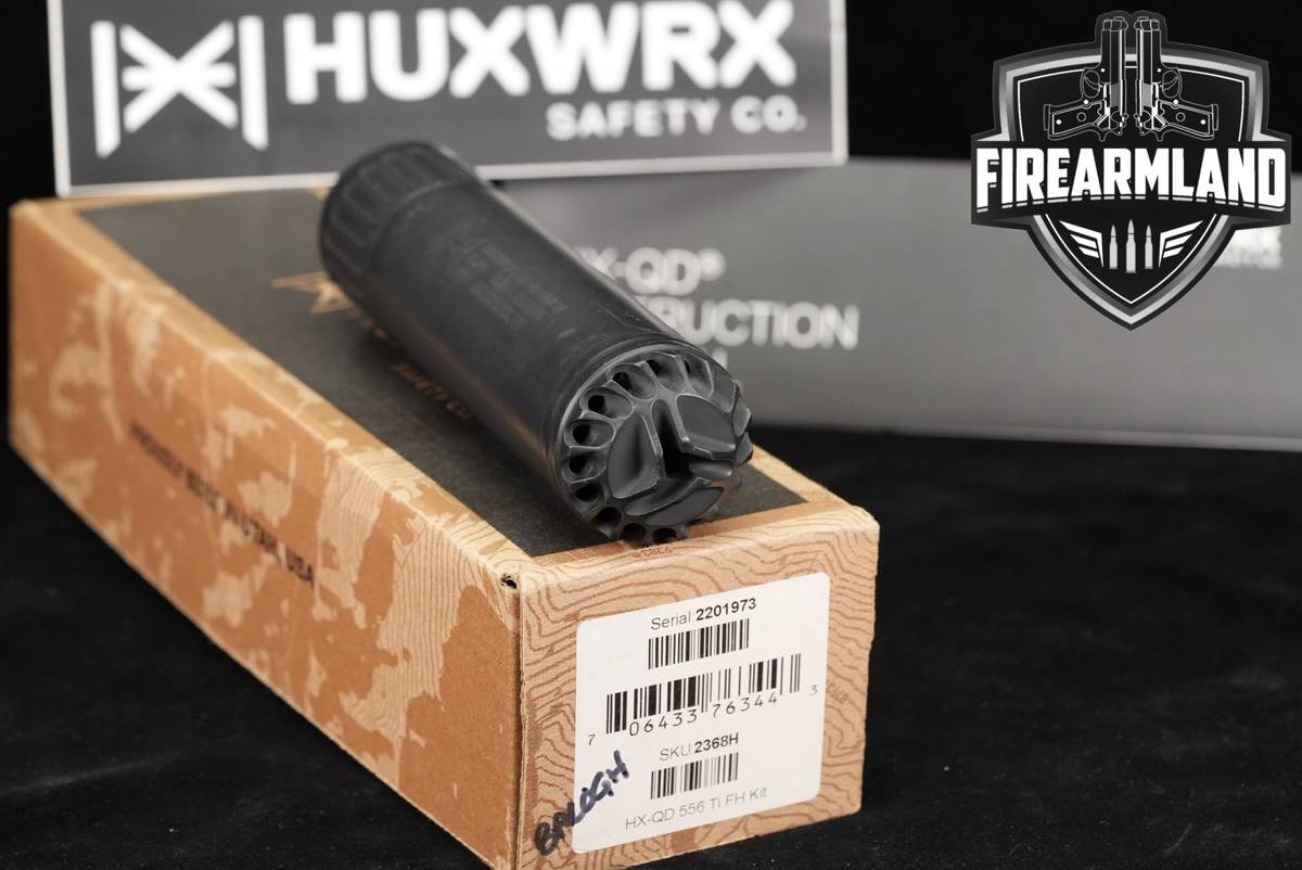 Huxwrx (OSS) HX-QD 556 TI 5.56mm NATO 6.67" Suppressor HXQD Silencer