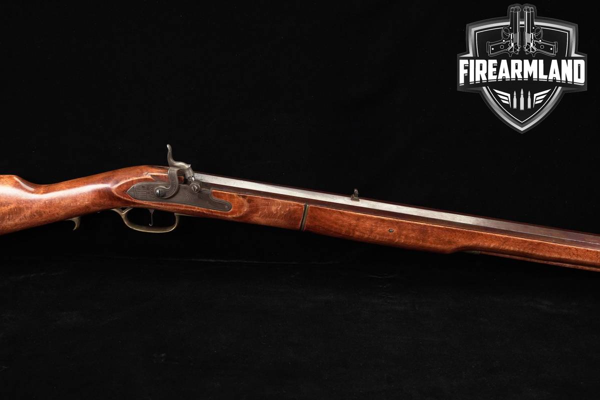 Jukar Kentucky Long Rifle Percussion 45 BPM 33.5" Blued & Hardwood