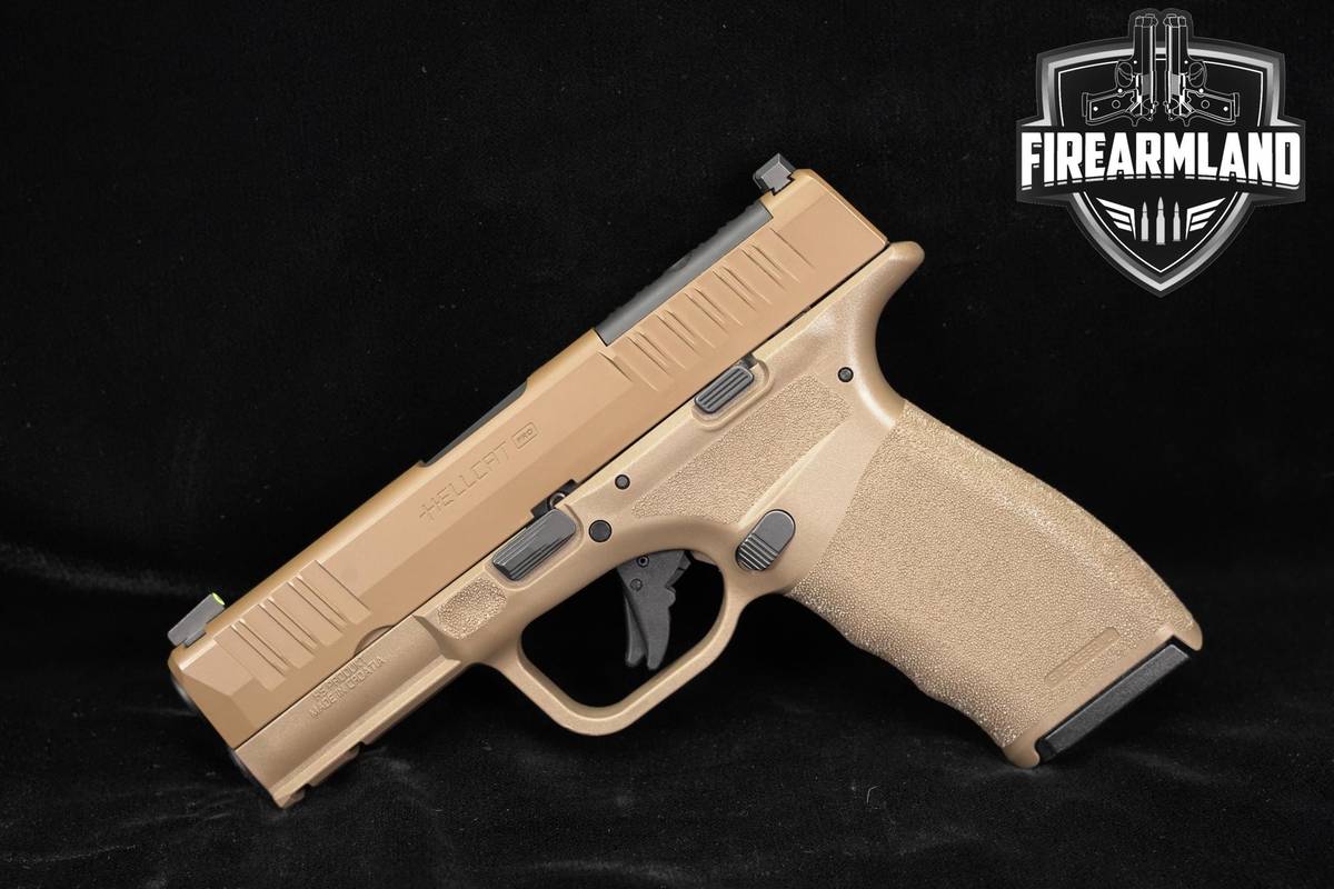 Springfield Armory Hellcat Pro OSP 9mm 3.7" Desert FDE Pistol +2 MAGS