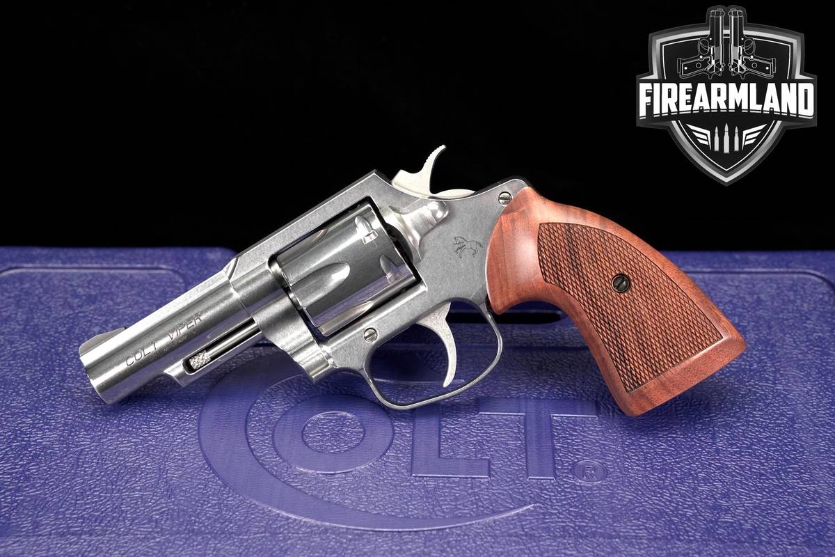 Colt Viper 357 Magnum 3" Stainless +ORIG CASE