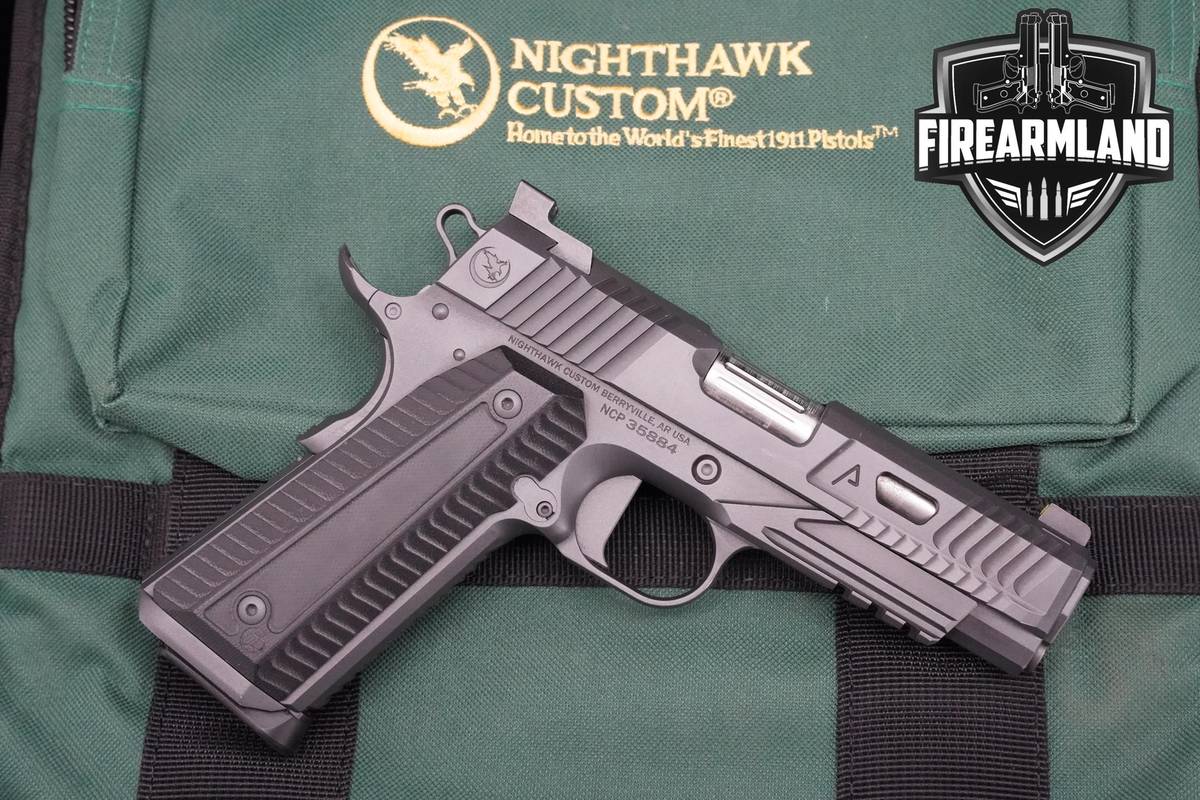 DESIRED Nighthawk Agent 2 Commander 45 ACP Agency Arms 1911 4.2" +ORIG CASE