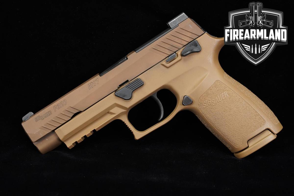 Sig Sauer P320-M17 9mm 4.7" P-320 M-17 +4 MAGS & ORIG CASE