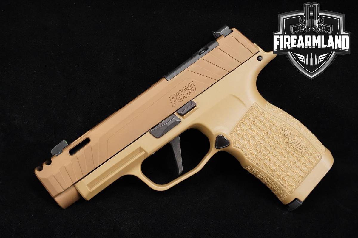 Sig Sauer P365-XL 9mm FDE Sig-Sauer P-365-XL P365XL P-365XL+ORIG CASE