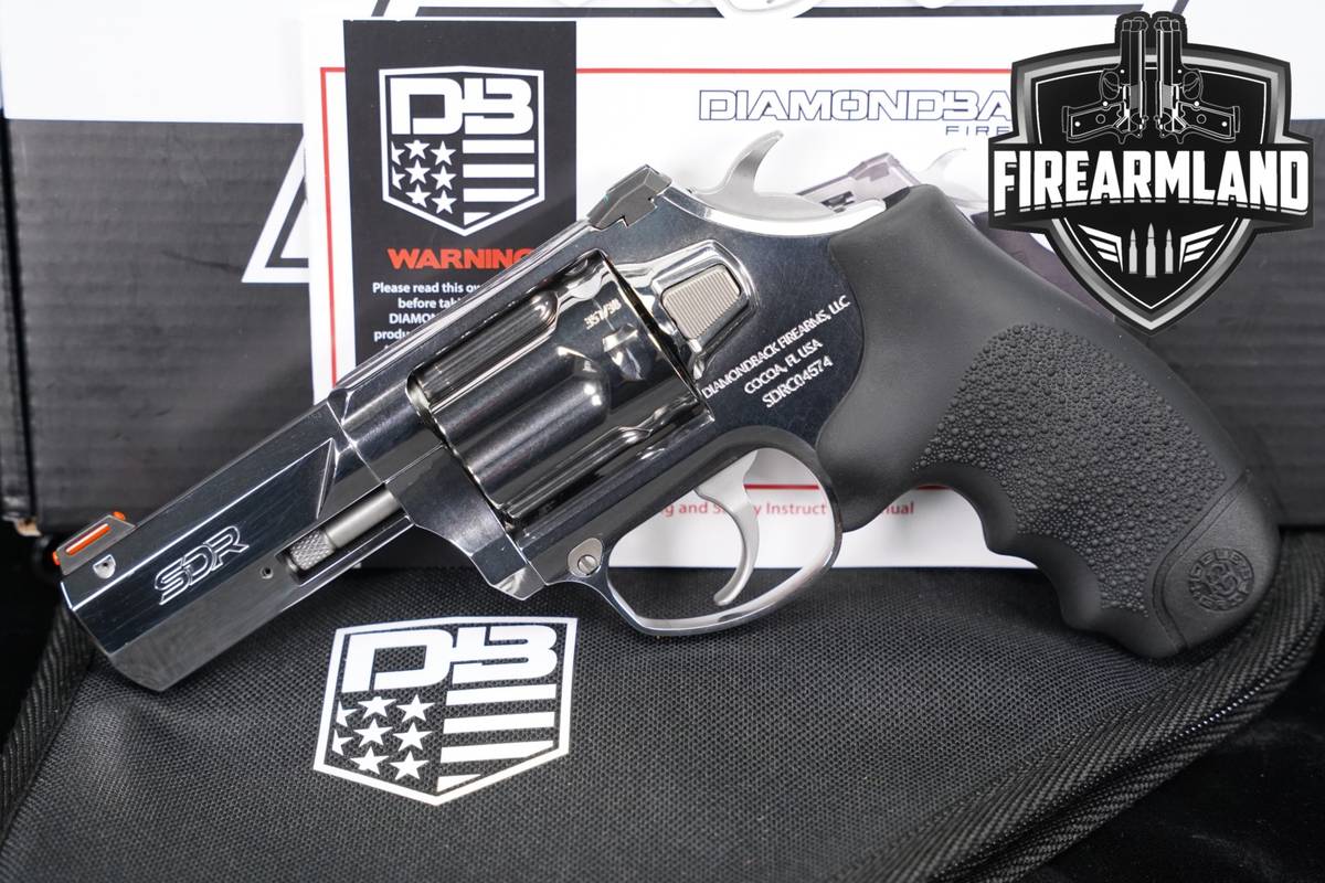 Diamondback SDR 357 Magnum 3" Polished Stainless DB +OG BOX & ORIG CASE