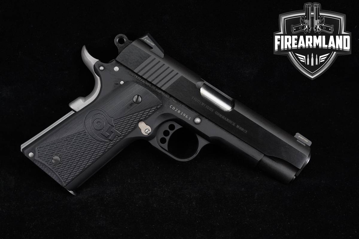 Colt Night Commander Series 80 45 ACP 1911 4.25" A1 M1911 M1911A1 ORIG CASE