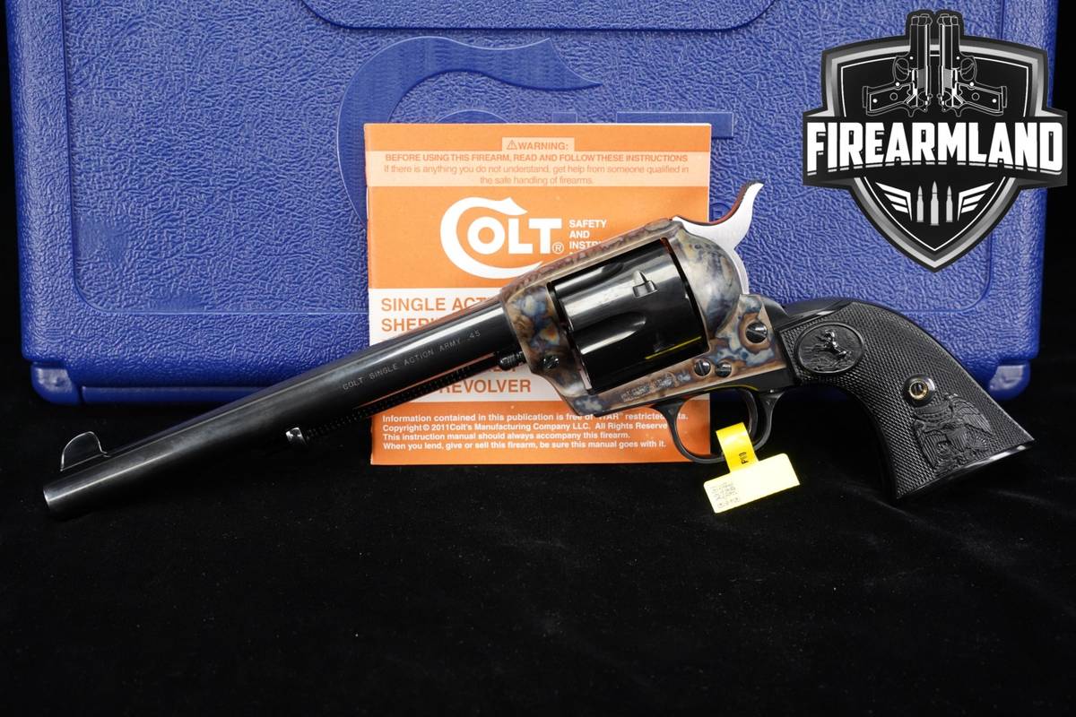 LIKE-NEW Colt Single Action Army 45Colt 7.5" SAA Cavalry Length +ORIG CASE